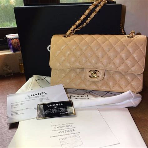 chanel vintage beige bag|authentic coco chanel handbags.